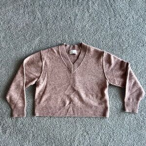 Aritzia (Wilfred Free) v-neck sweater